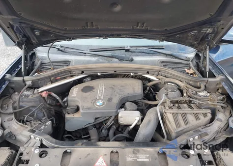 2014 BMW X3 xDrive28I z USA, uszkodzony, nr VIN 5UXWX9C50E0D40761